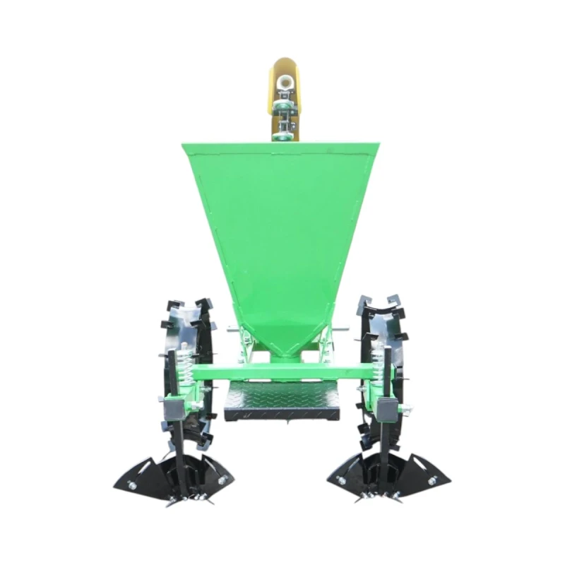 Masina de plantat cartofi pe 1 rand cu buncar 90kg model Polonia