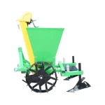 Masina de plantat cartofi pe 1 rand cu buncar 90kg model Polonia