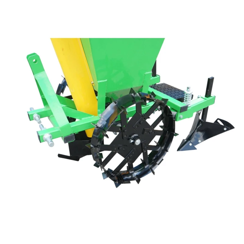 Masina de plantat cartofi pe 1 rand cu buncar 90kg model Polonia
