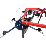 Grebla de imprastiat fan cu 2 rotoare, latime de lucru 2.7m, transmisie pe curea, model Polonia