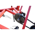 Grebla de imprastiat fan cu 2 rotoare, latime de lucru 2.7m, transmisie pe curea, model Polonia