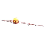 Erbicidator cu bazin 600L si brat 12m, cu 25 diuze triple