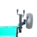 Tocatoare resturi vegetale tractabila ATV150, motor benzina Loncin 15CP, latime de lucru 150cm