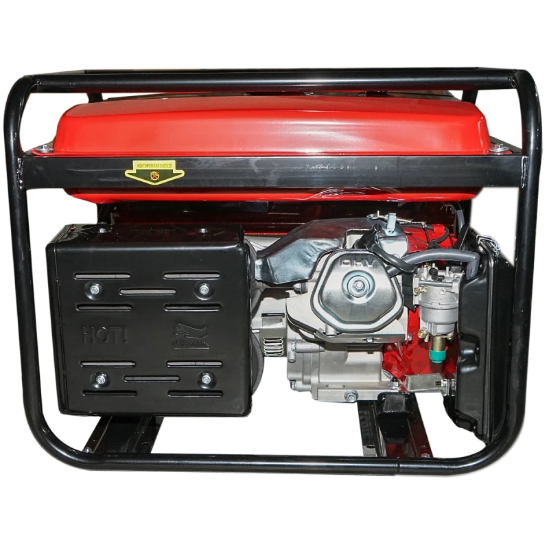 Generator electric 7.5kW/220V, motor pe benzina  17CP, pornire manuala Breckner Germany
