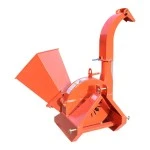 Tocator crengi cu angrenare priza putere tractor PTO putere necesara 18-50CP grosime maxima bustean 100mm, buncar 400x420x600mm Breckner Germany