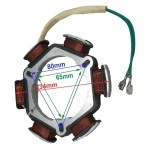 Stator RURIS PS186f-16-9, pentru motocultor Ruris 1001KSD, Ruris1000KSD