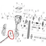 Simering dreapta ax transmisie motosapa Ruris, DAC, Zimbru, Gigant