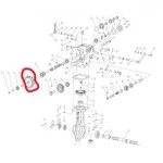 Ambreiaj RURIS PS731-2-37, pentru motocultoarele Ruris 731K