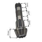 Ax melcat RURIS PS1001ksd-3-78, 9 dinti, pentru motocultor Ruris 1001Ksd