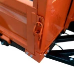 Remorca motocultor RURIS 550S, capacitate incarcare 550 kg, basculare manuala