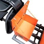 Remorca motocultor RURIS 750S, capacitate incarcare 750 kg, remorca basculabila, obloane detasabile