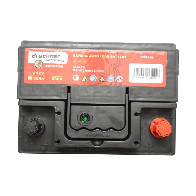 Acumulator, baterie auto 65Ah, 580A, 12V BRECKNER PREMIUM