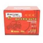 Acumulator, baterie auto 55Ah, 550A, 12V BRECKNER PREMIUM