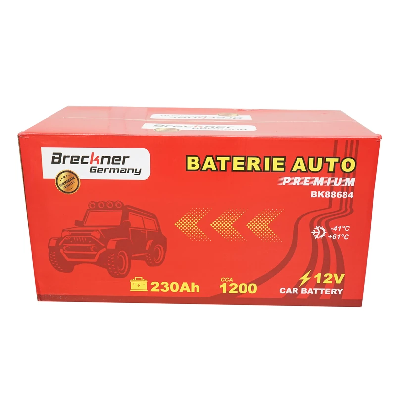 Acumulator, baterie auto 230Ah, 1200A, 12V BRECKNER PREMIUM