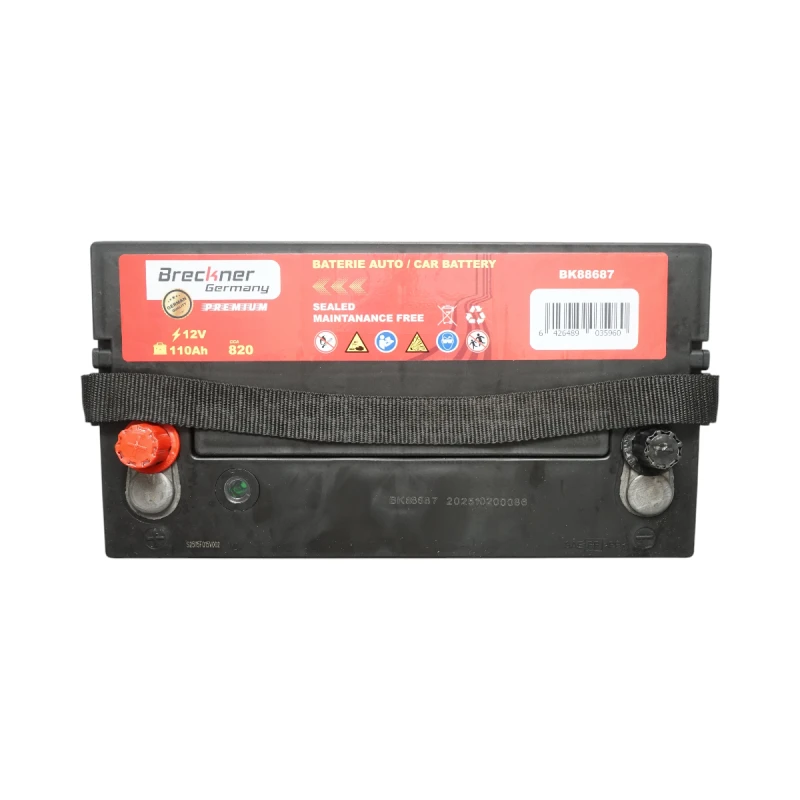 Acumulator T3, baterie auto 110Ah, 820A, 12V BRECKNER PREMIUM