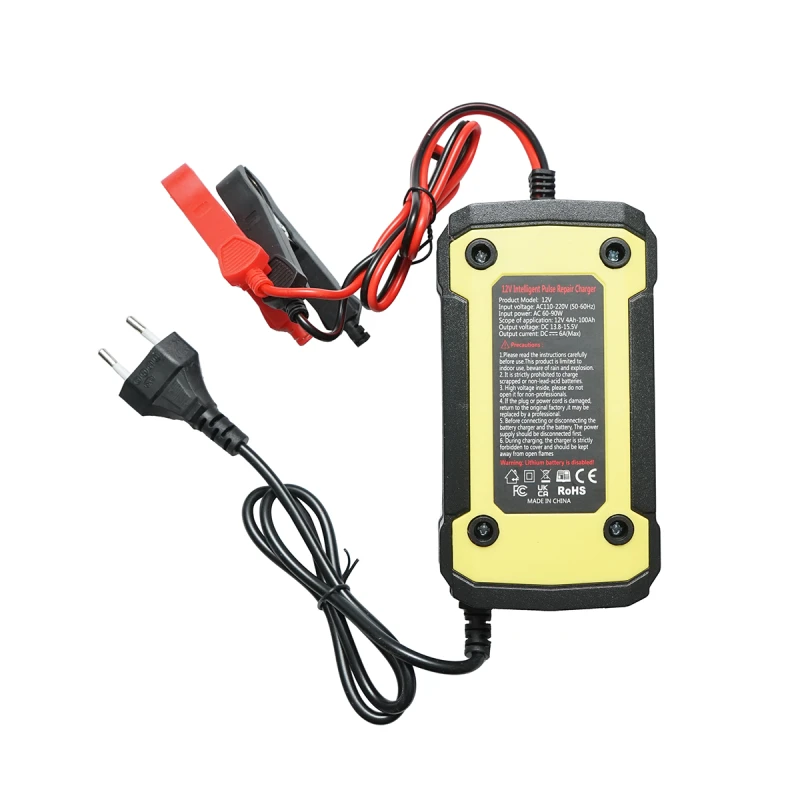 Redresor incarcator digital baterie 12V/6A cu functie de reparare 4-100Ah