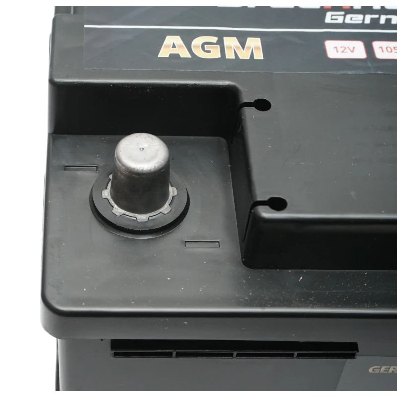 Baterie auto AGM start-stop 12V, 105Ah, 1100A la pornire 392x175x195mm Breckner Germany