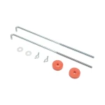 Kit fixare baterie auto cu tije filetate 254mm