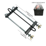 Kit fixare baterie auto universal 225mm