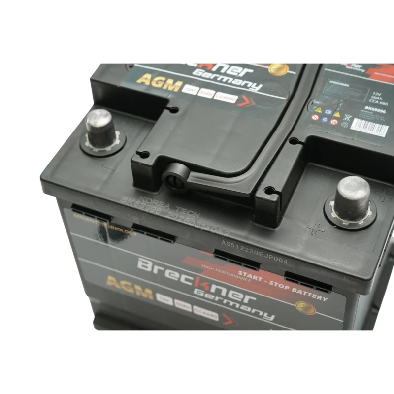 Baterie auto AGM start-stop 12V, 50Ah, 680A la pornire 207x175x190mm Breckner Germany