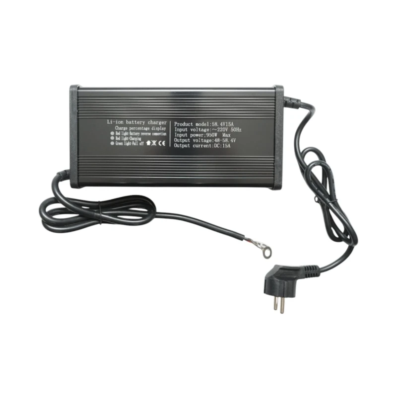 Redresor incarcator smart baterie Li-ion 51.2V, 15A cu afisaj digital