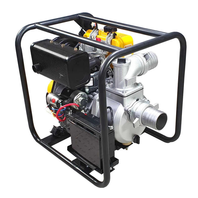 ProGARDEN PD30E motopompa 3"/75mm, diesel, apa curata, pornire electrica