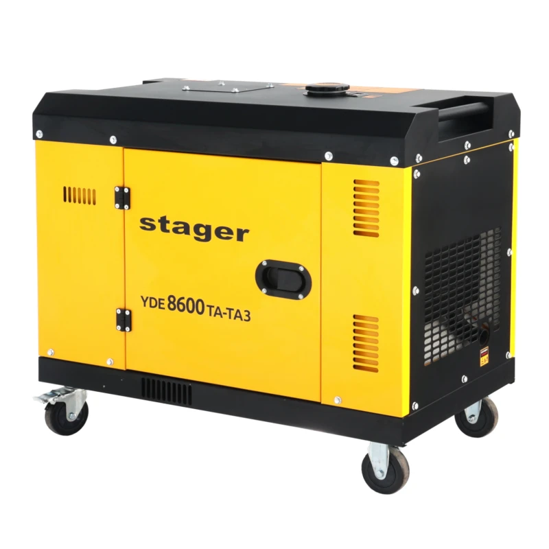 Stager YDE8600TA-TA3 V2 Generator insonorizat 7.5kVA, 3000rpm, dual, diesel, pornire electrica