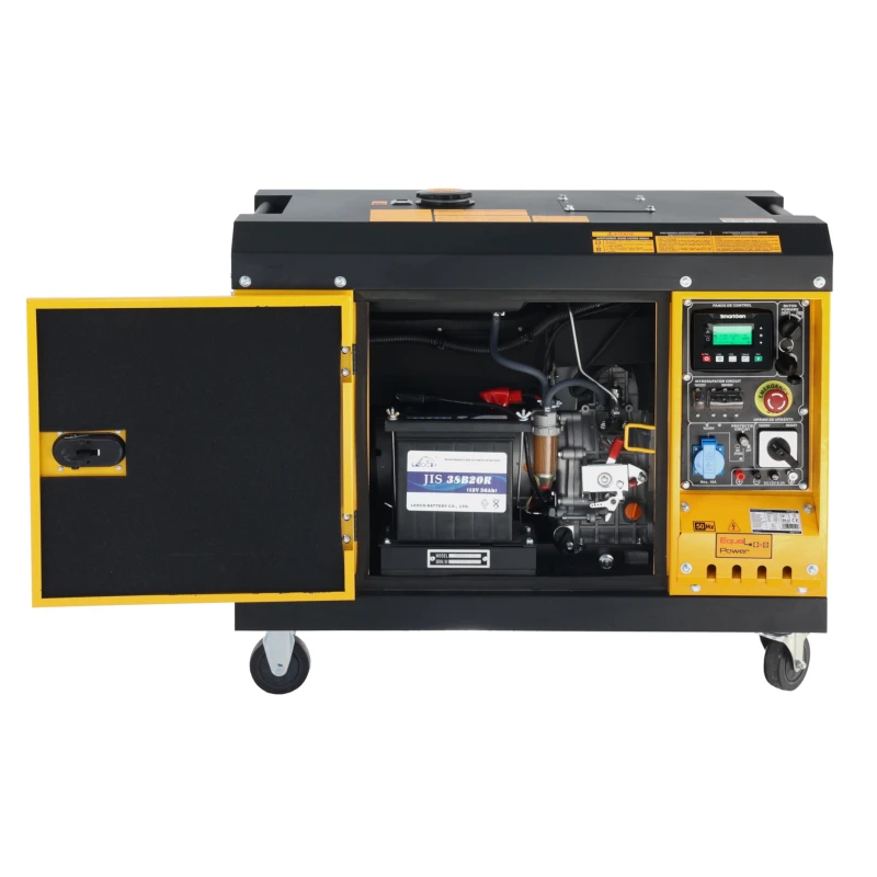 Stager YDE8600TA-TA3 V2 Generator insonorizat 7.5kVA, 3000rpm, dual, diesel, pornire electrica