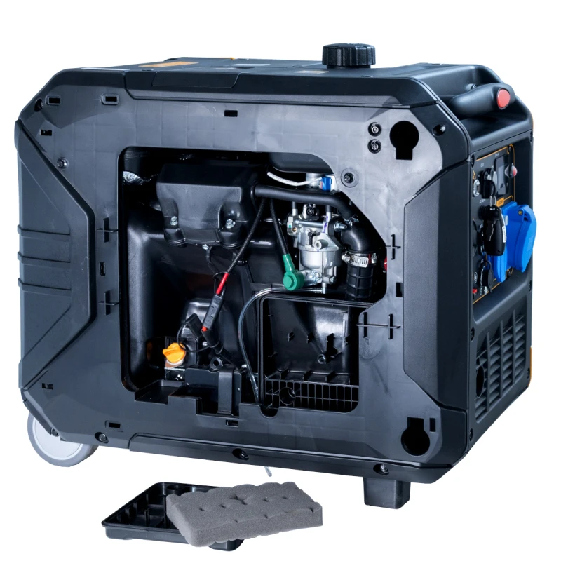 Stager DigiS 5500i Generator digital invertor insonorizat 5.5kW, monofazat, benzina, autonomie pana la 6h