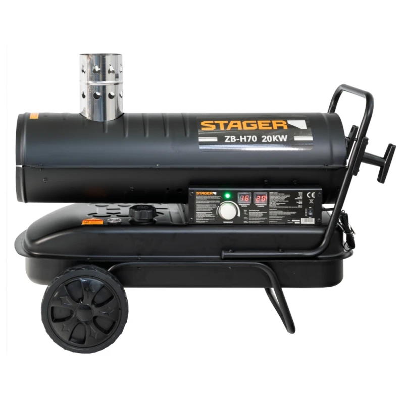Stager H70 Tun de aer cald, ardere indirecta, 18kW, 230V, 150mp