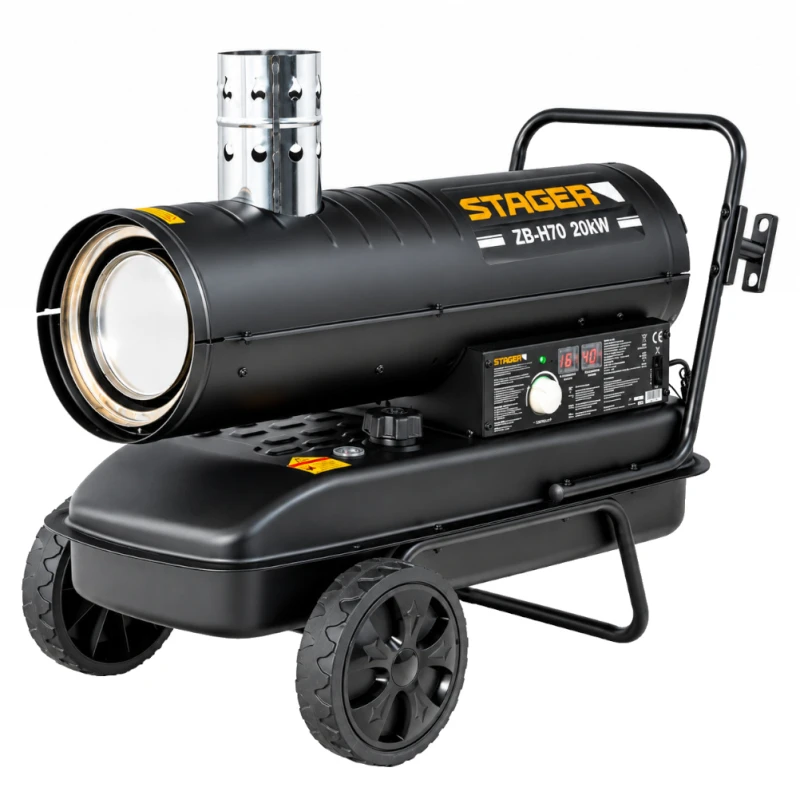Stager H70 Tun de aer cald, ardere indirecta, 18kW, 230V, 150mp