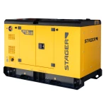 Stager YDY12S-S3 Generator insonorizat dual 12kVA, 16A, 1500rpm, trifazat, diesel
