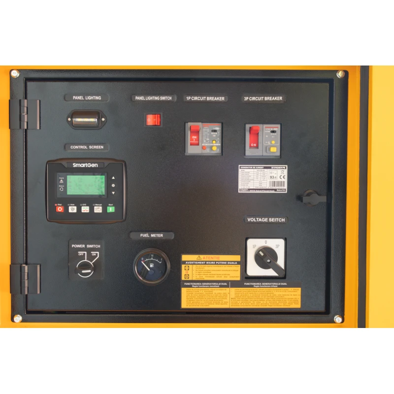 Stager YDY12S-S3 Generator insonorizat dual 12kVA, 16A, 1500rpm, trifazat, diesel