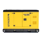 Stager YDY12S-S3 Generator insonorizat dual 12kVA, 16A, 1500rpm, trifazat, diesel