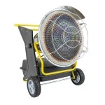 Aeroterma pe motorina, cu ardere catalitica si radiatie in infrarosu 40 KW capacitate rezervor 38 L consum combustibil 3.2 L/ora
