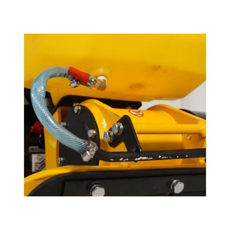Stager PCB60, Placa compactoare usoara, Loncin G200F benzina, rezervor apa, roti, covor silicon