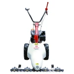 Motocoasa profesionala cu lama ROMTC87 motor Briggs&Stratton 3.5 CP latime lucru 87 cm bara Europa Sistem brevetat dubla lama
