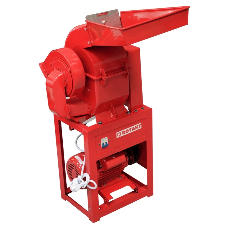 Moara cu ciocanele si valt Rotakt ROMCF‑21QIIC motor 1800 W productivitate 220 kg/h, bobinaj cupru