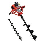 Motoburghiu de pamant Rotakt, MTBG250/805 - Kit burghiu 100 mm si 200 mm si cuplaj elastic