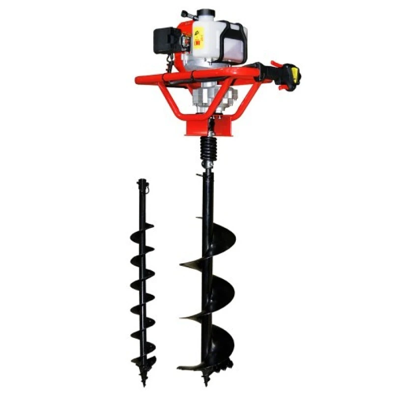 Motoburghiu de pamant Rotakt, MTBG250/805 - Kit burghiu 100 mm si 200 mm si cuplaj elastic
