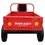 Remorca motocultor Rotakt, REM400, capacitate 400 kg, basculabila