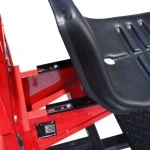 Remorca motocultor Rotakt, REM400, capacitate 400 kg, basculabila