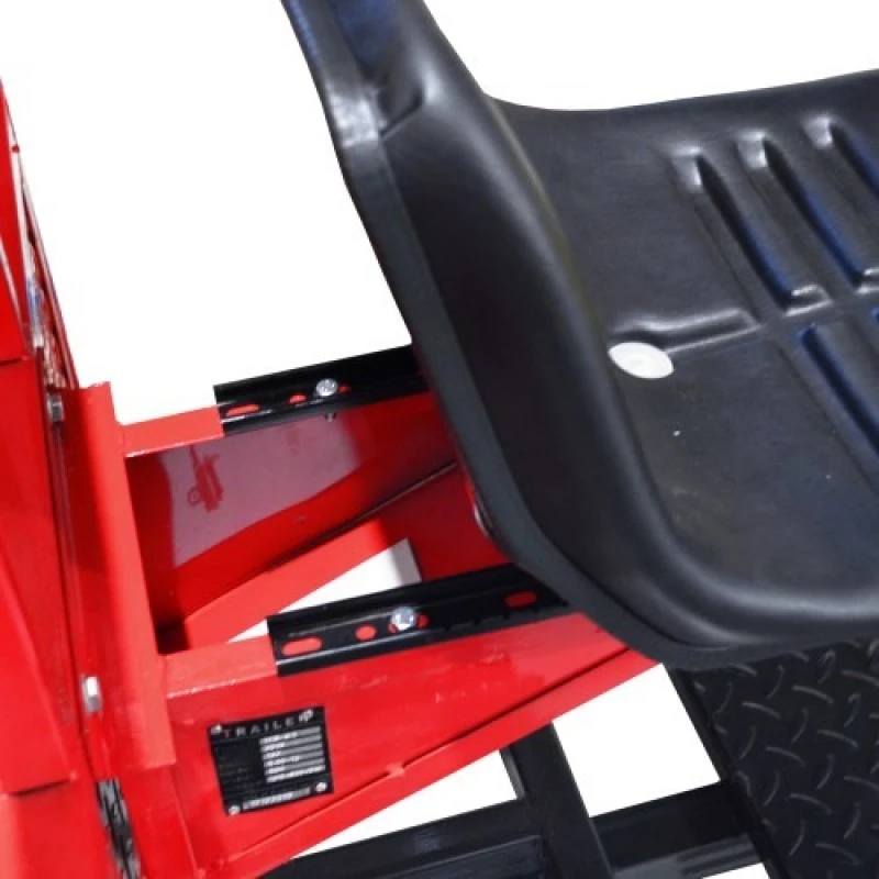 Remorca motocultor Rotakt, REM400, capacitate 400 kg, basculabila