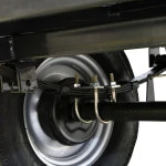 Remorca motocultor Rotakt, REM500, capacitate maxim 500 kg, basculabila