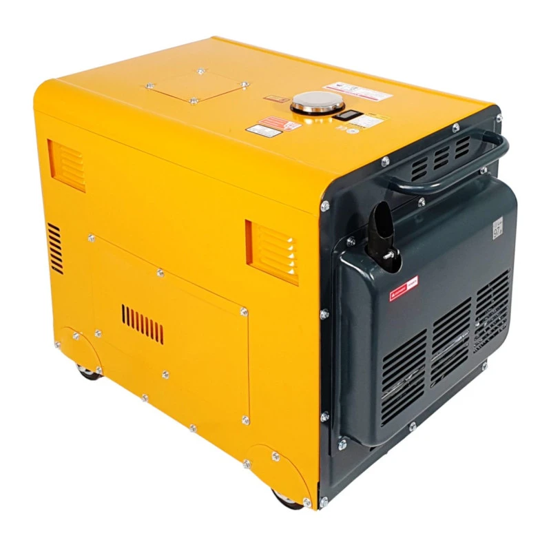 Generator insonorizat STAGER DG 5500S+ATS 4500005500ATS, diesel, monofazat, 4.2 kW, 3000 rpm, include automatizare