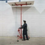 Dispozitiv pentru ridicat, (macara) placi rigips carton, OSB, MDF, PAL, inaltime de ridicare 4.57m Breckner Germany