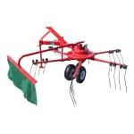 Grebla rotativa tip paianjen latime de lucru 1.80m, putere necesara 15-50CP, cu 6 brate 220Kg Konig Traktoren