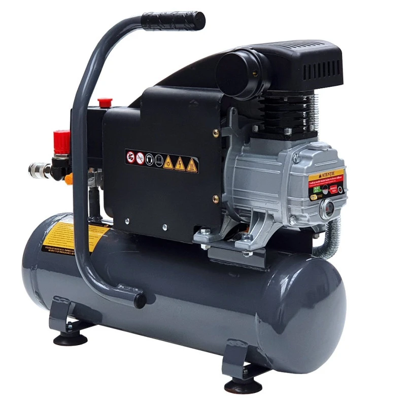 Compresor aer STAGER HM1010K 4530101010, 6 L, 8 bar, 126 L/min, monofazat, angrenare directa