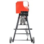Despicator lemne orizontal 7T 230V 2kW cu suport inaltime si protectie Breckner Germany