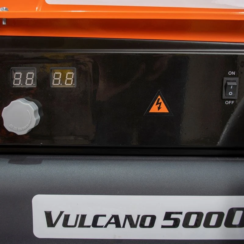 Tun de aer cald cu ardere directa RURIS Vulcano 5000S, motorina, 50 kW, debit aer 1100 mc/h, 170607 BTU, consum 4 l/h, rezervor 50 l, termostat